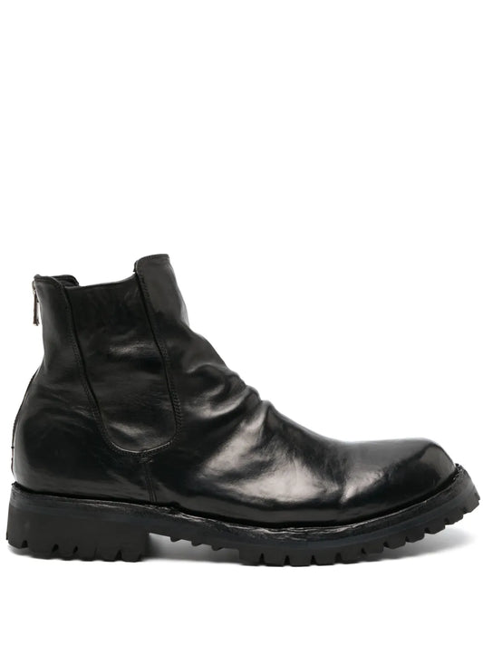 Officine Creative Ikonic 005 leather ankle boots
