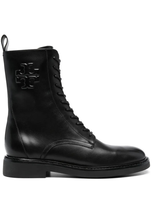Tory Burch Double T combat boots
