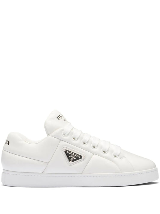 Prada triangle-logo padded sneakers