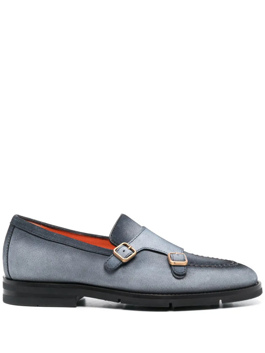 Santoni Dong gradient-effect monk shoes