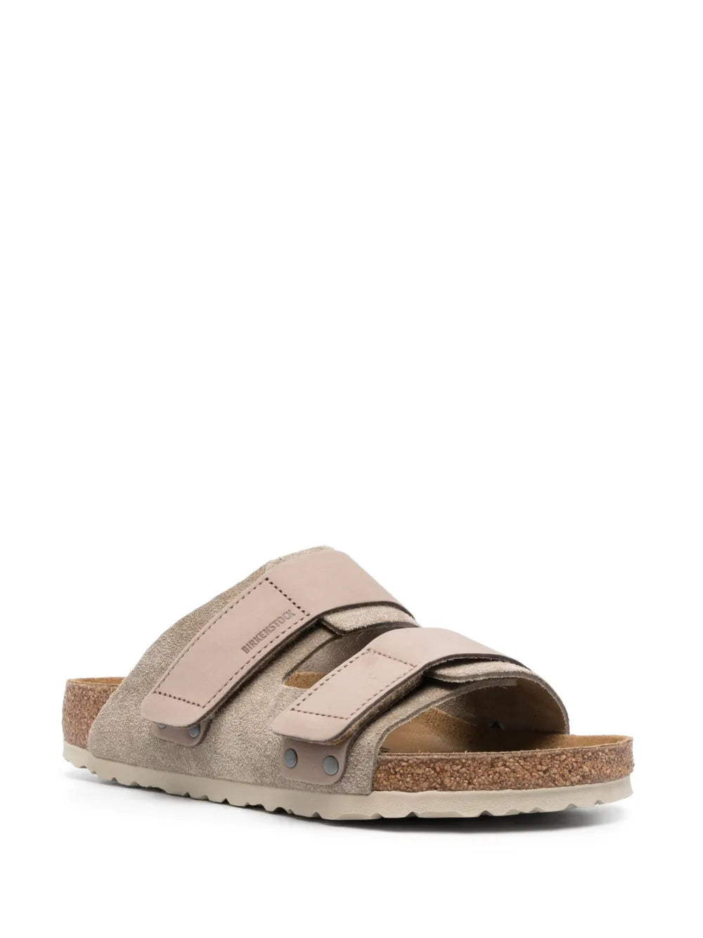 Birkenstock Uji touch-strap suede sandals