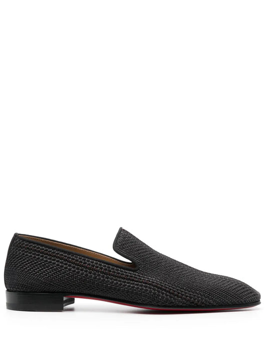 Christian Louboutin interwoven leather loafers