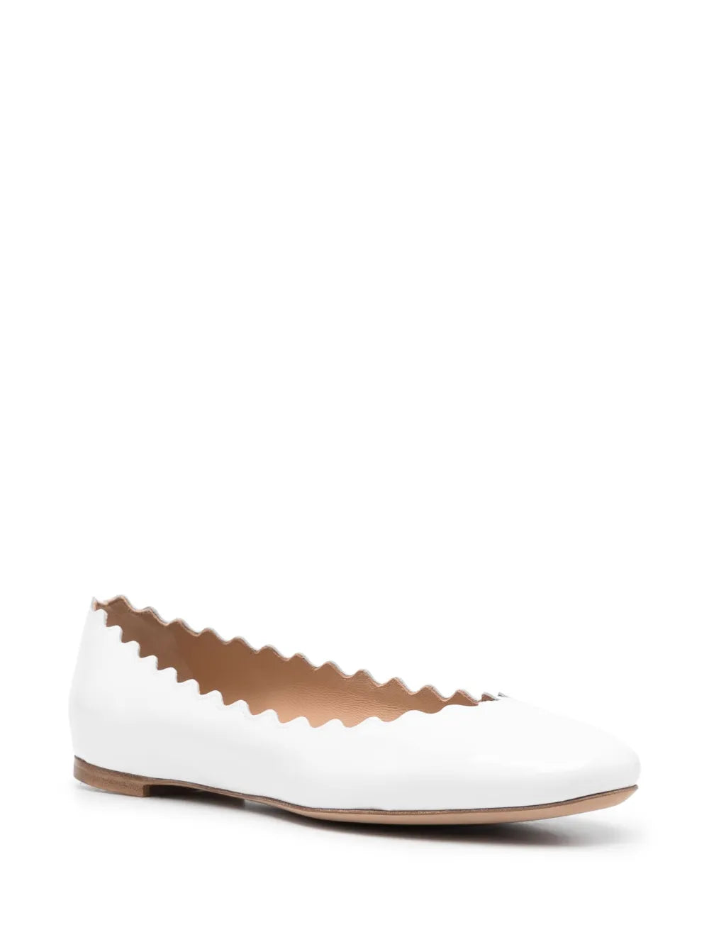 Chloé leather ballerina shoes 