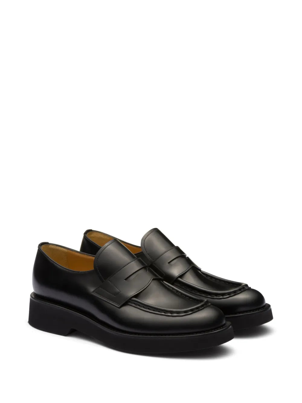 Church's panelled leather loafers