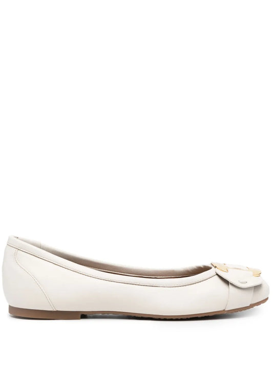 See by Chloé Chany leather ballerina shoes