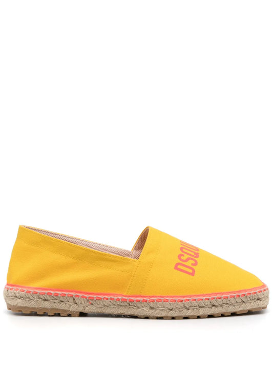 DSQUARED2 logo-print espadrilles