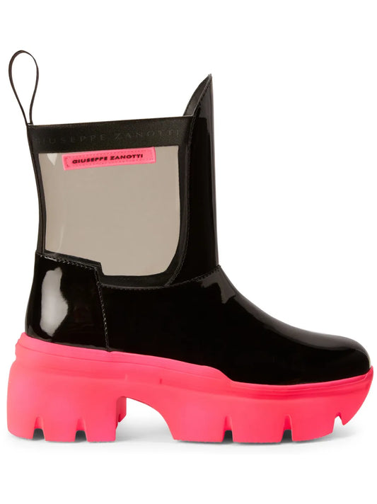 Giuseppe Zanotti Apocalypse Riot logo-patch boots 