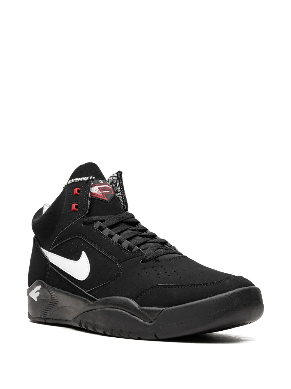 Nike Air Flight Lite Mid "Black White Varsity Red" sneakers