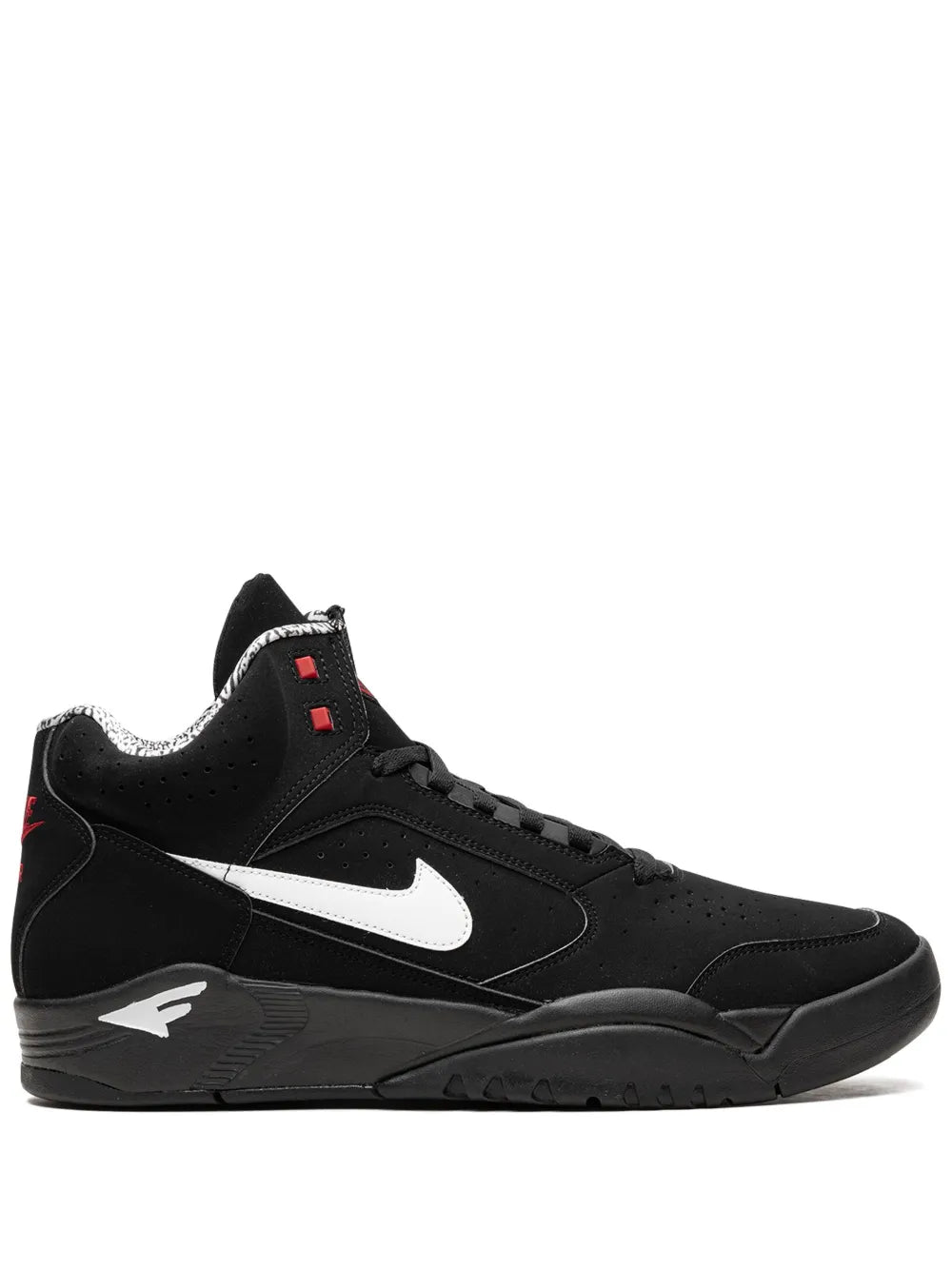 Nike Air Flight Lite Mid "Black White Varsity Red" sneakers