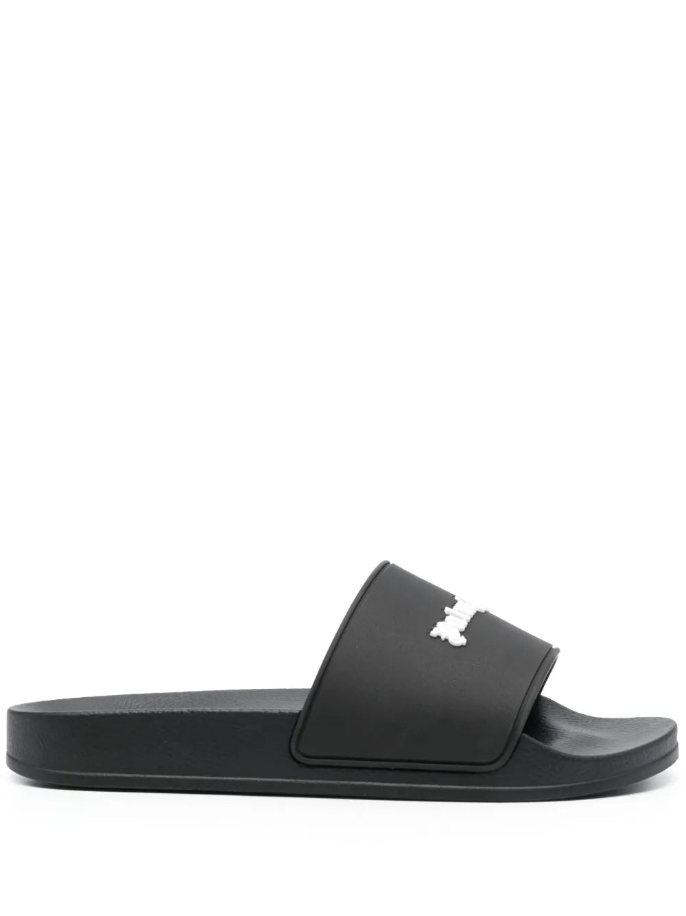 Palm Angels logo-embossed pool slides