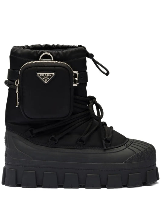 Prada recycled nylon après-ski boots
