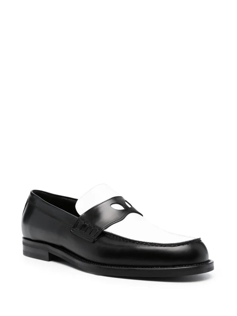 GCDS Wirdo two-tone design loafers 