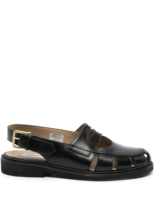 Thom Browne slingback cut-out sandals
