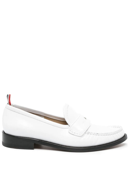 Thom Browne penny-slot RWB loafers