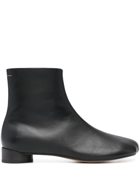 MM6 Maison Margiela 30mm leather ankle boots