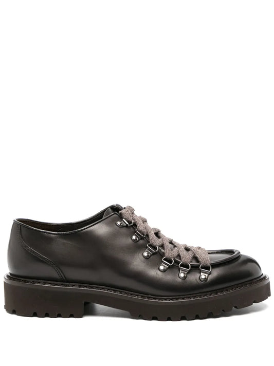 Doucal's leather lace-up shoes