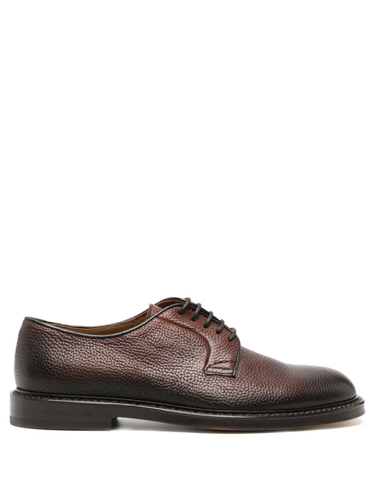 Doucal's lace-up leather Derby shoes