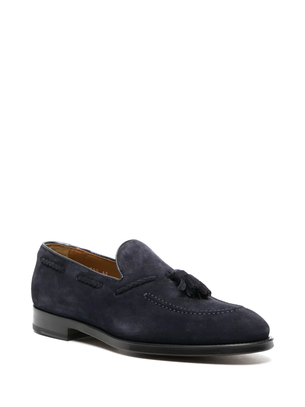 Doucal's tassel-detail suede loafers