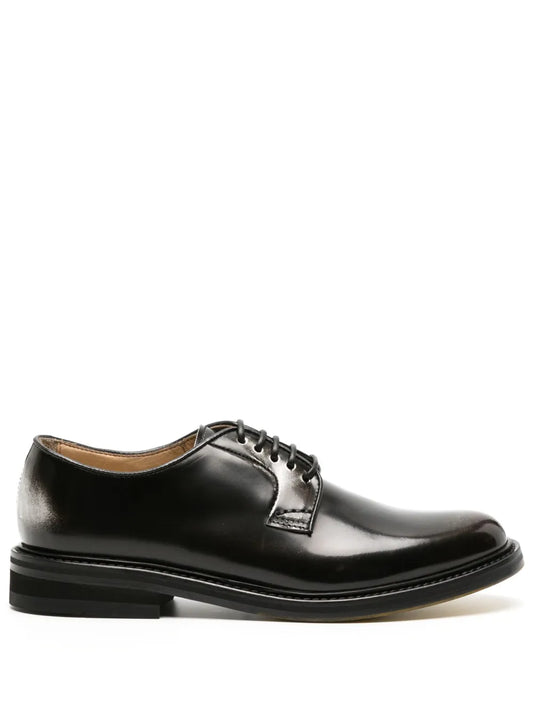 Doucal's lace-up leather Oxford shoes