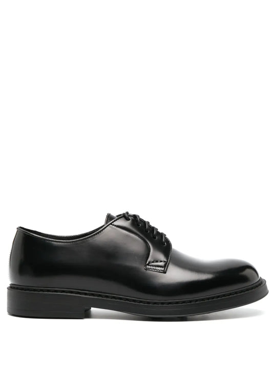 Doucal's leather lace-up Derby shoes