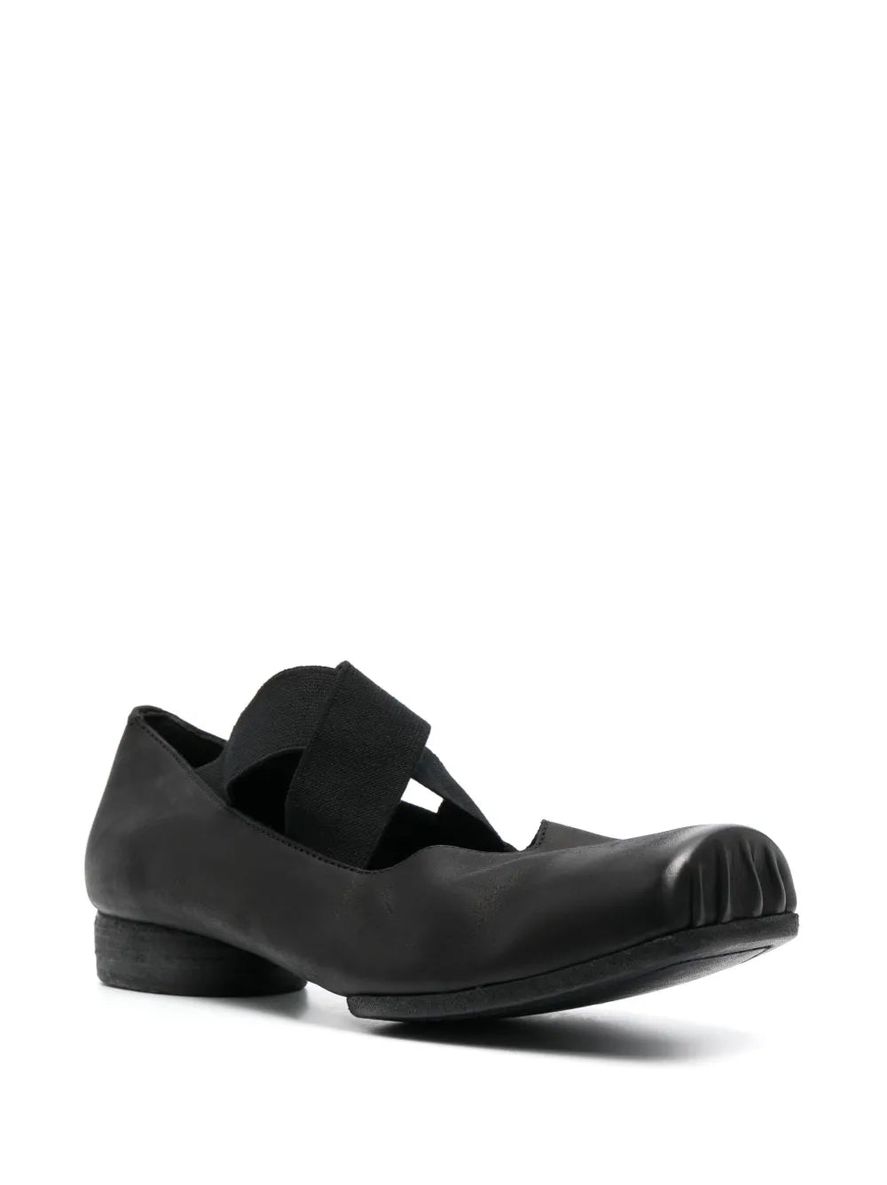 Uma Wang square-toe 23mm leather ballerina shoes