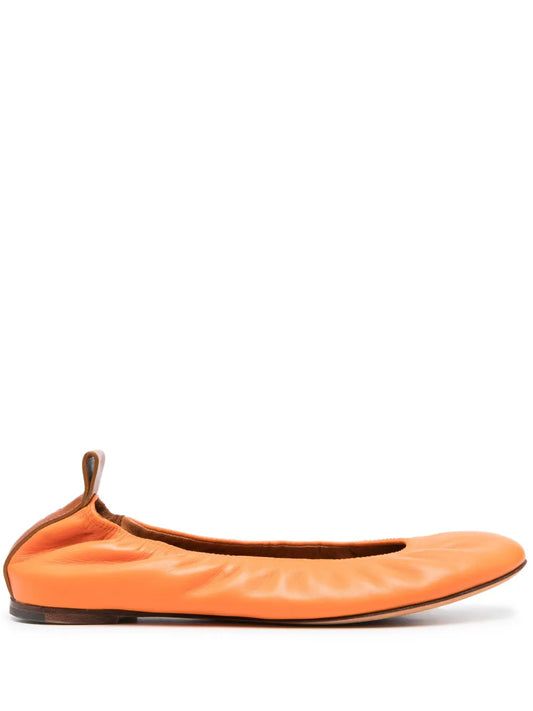 Lanvin leather ballerina shoes