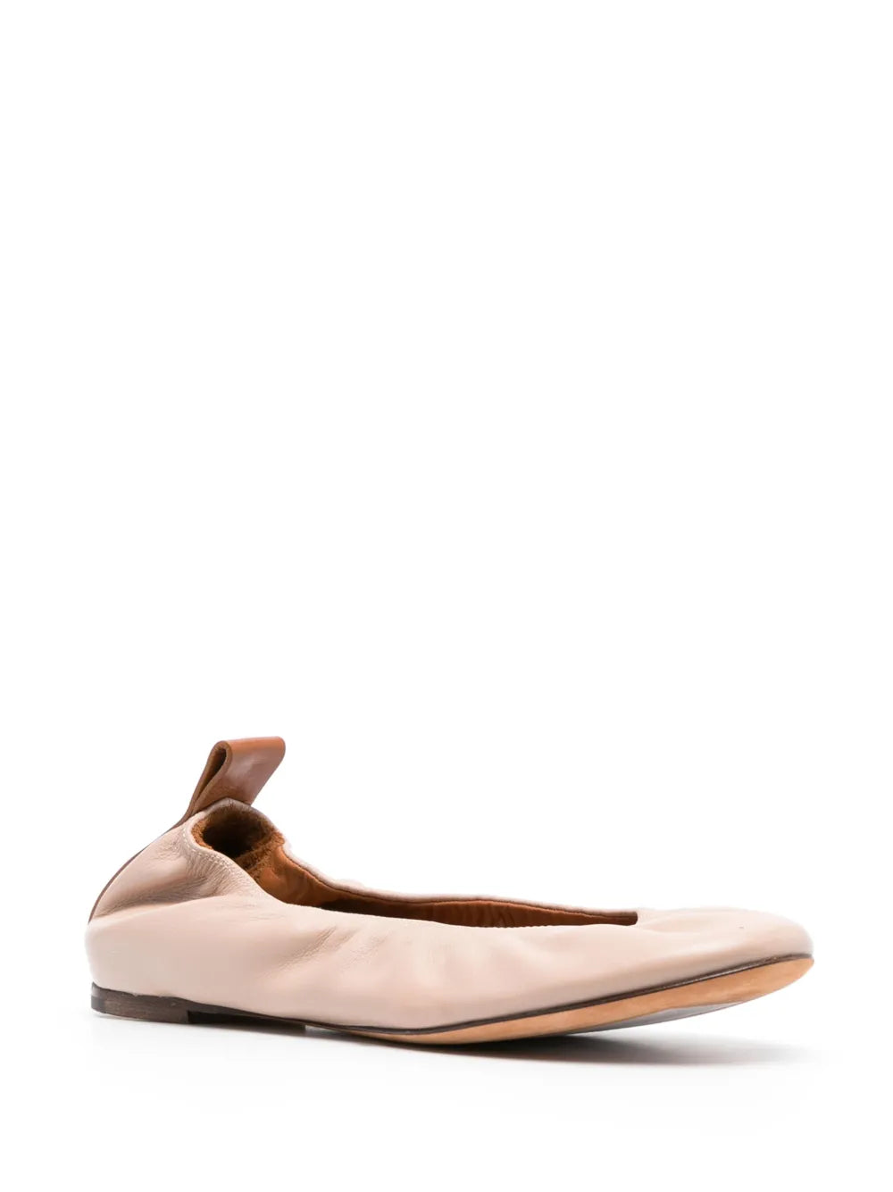 Lanvin leather ballerina shoes