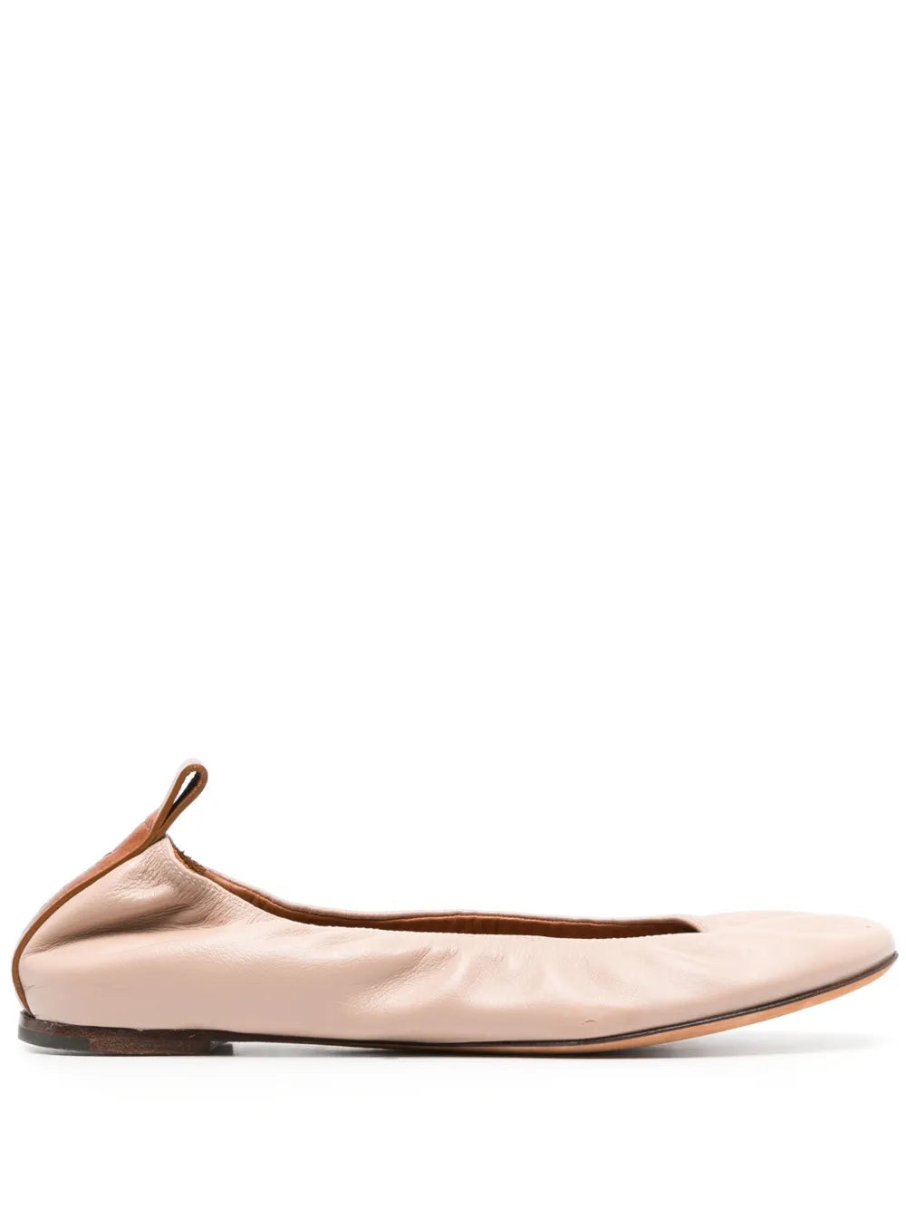 Lanvin leather ballerina shoes