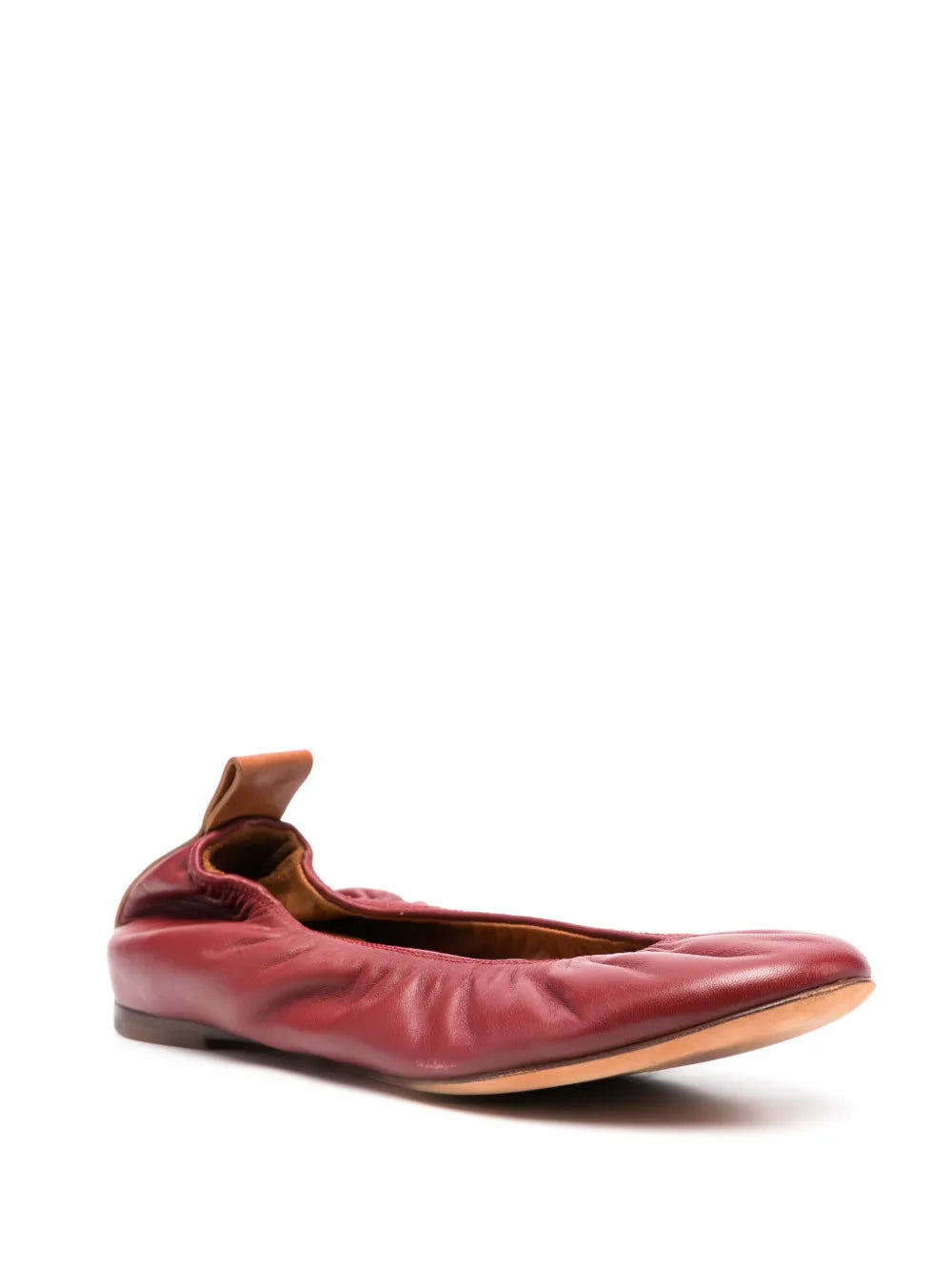 Lanvin leather ballerina shoes