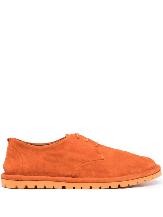 Marsèll ridged-sole suede oxford shoes