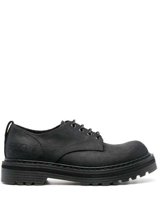 Premiata lace-up leather Derby shoes 