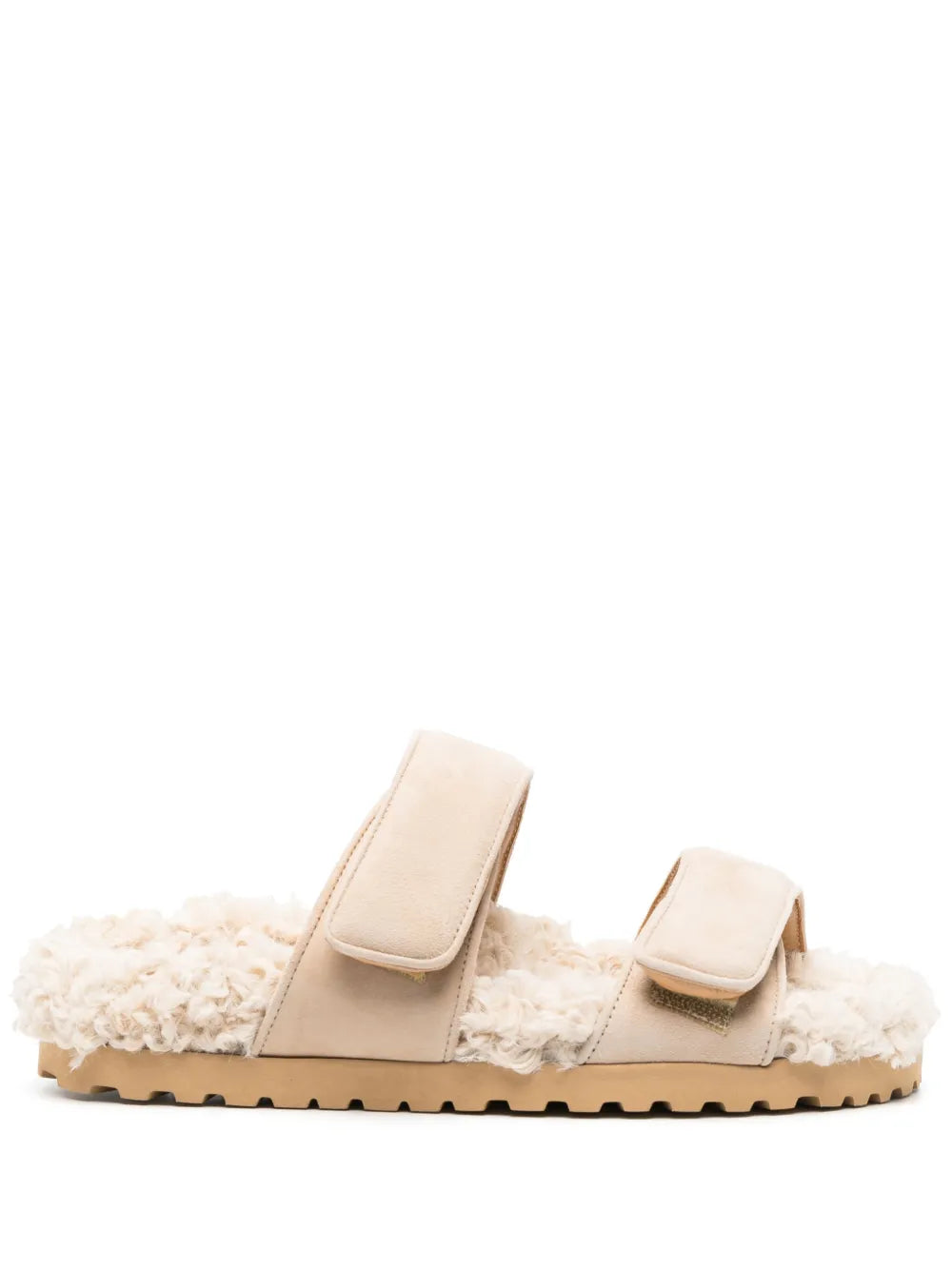 GIABORGHINI Alvine shearling-lining slides