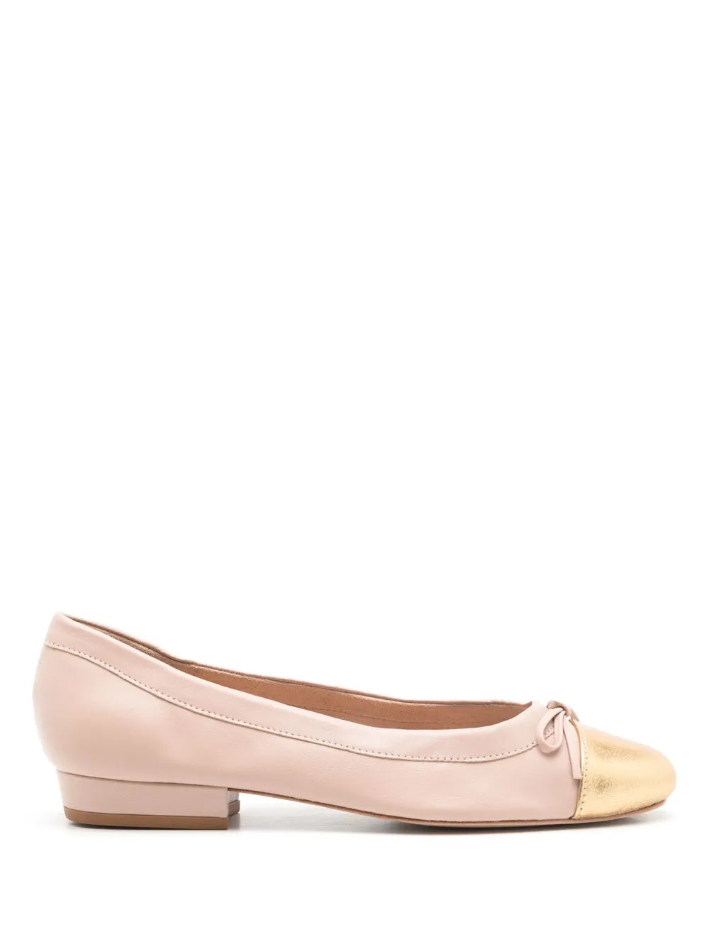 Sarah Chofakian Martina bow-detail ballerina shoes