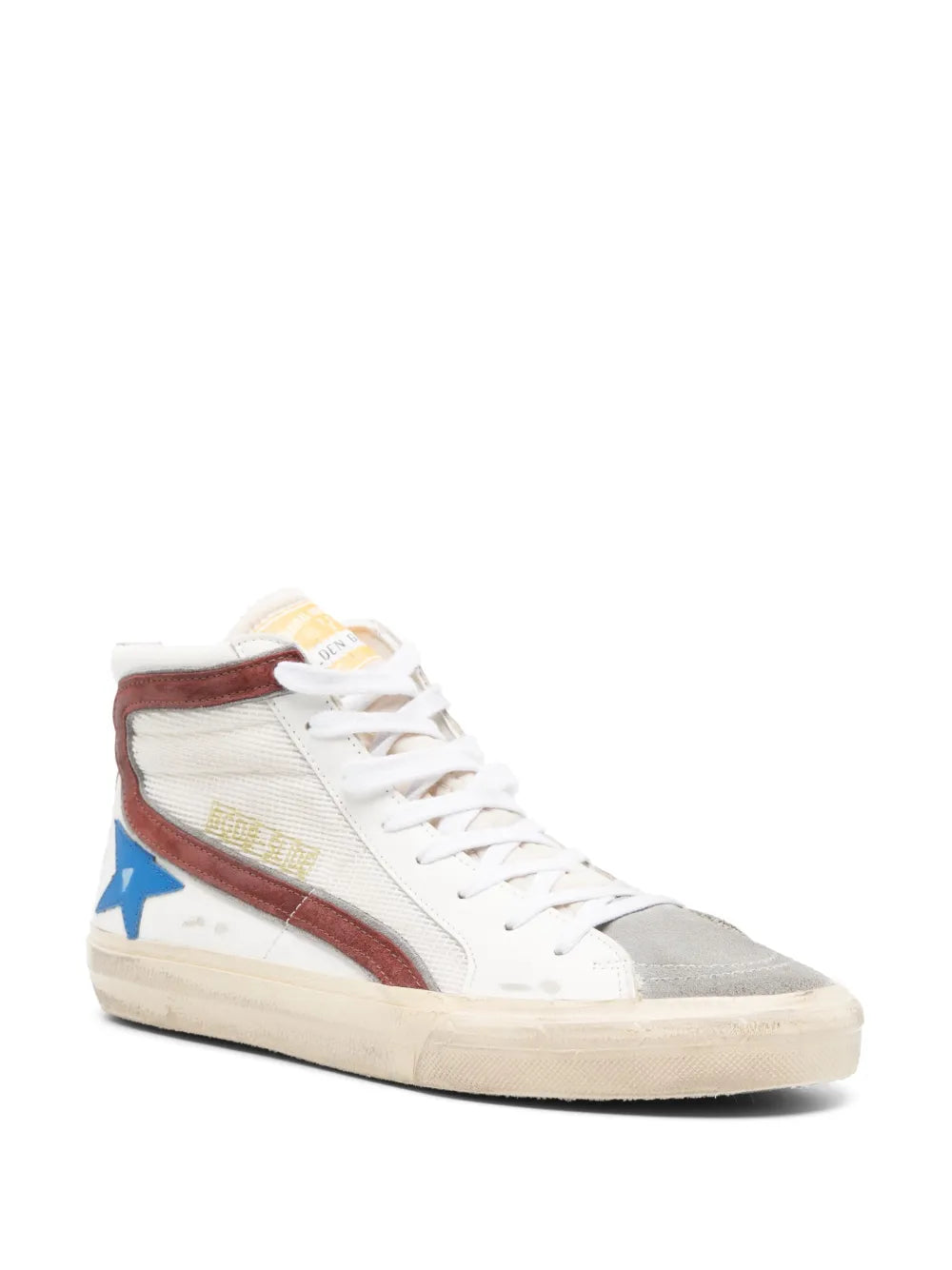 Golden Goose star-patch lace-up sneakers