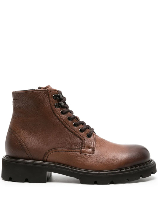 Casadei Beatles leather ankle boots