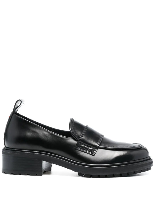 Aeyde Ruth 40mm leather loafers