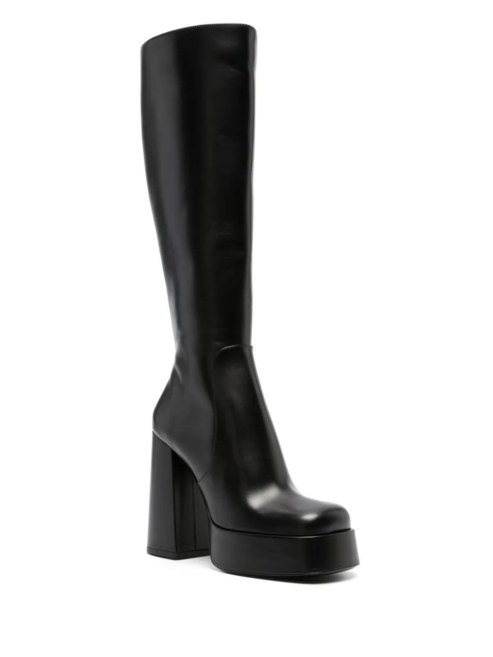 Versace Aevitas 125mm leather platform boots