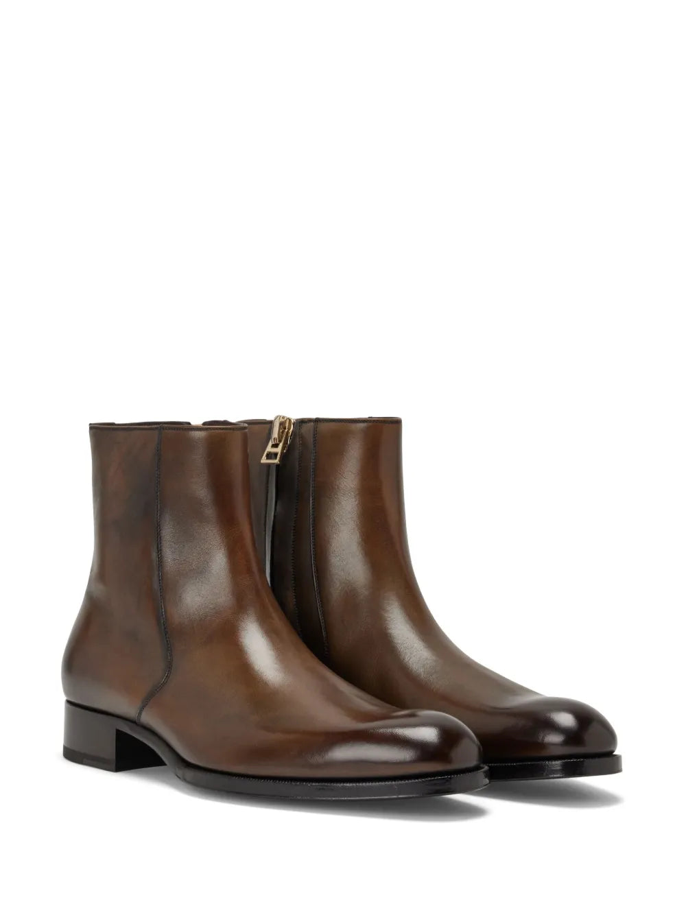 TOM FORD leather ankle boots