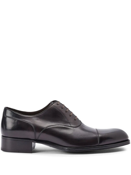 TOM FORD leather Oxford shoes