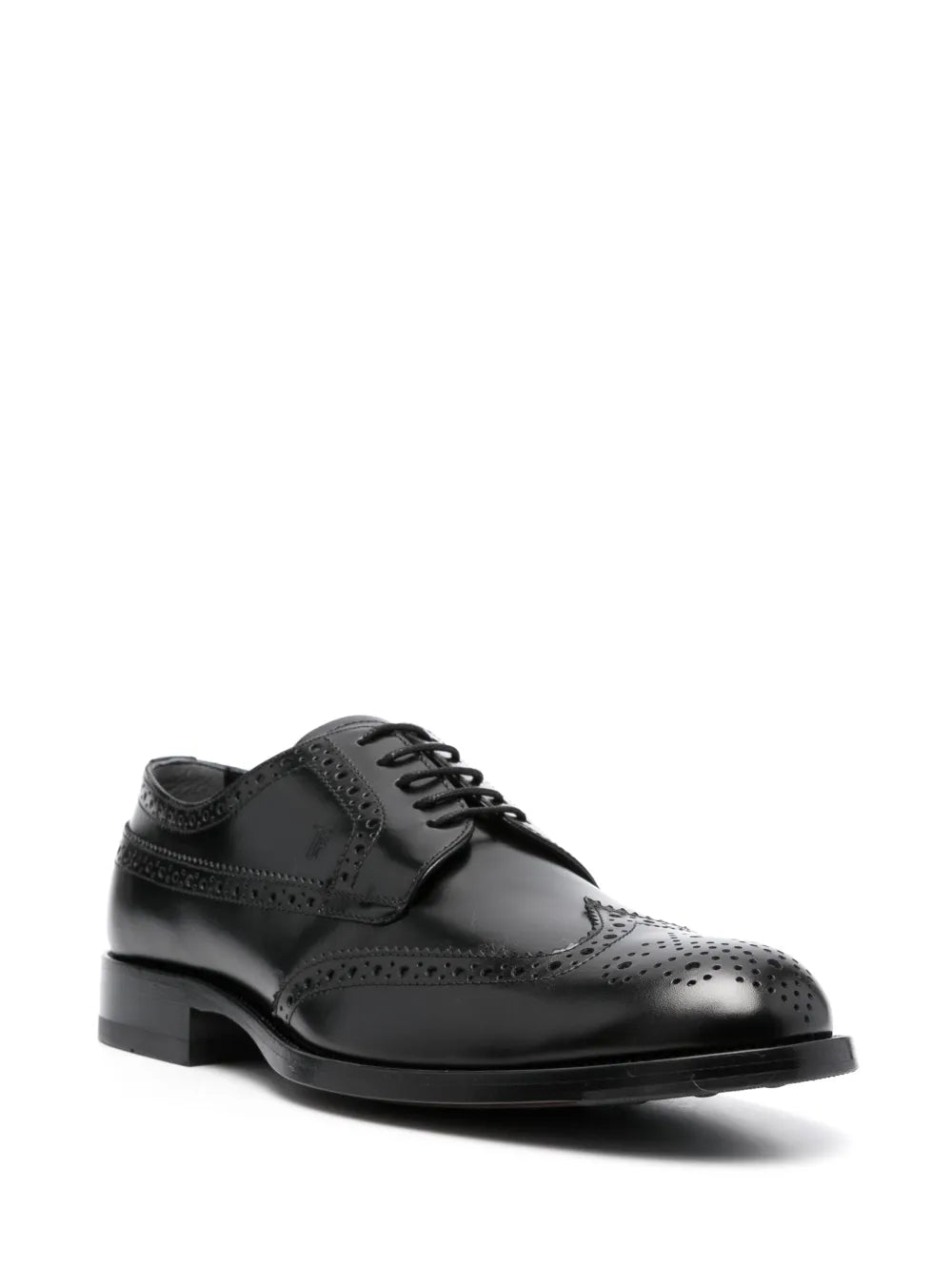 Tod's polished-finish lace-up brogues