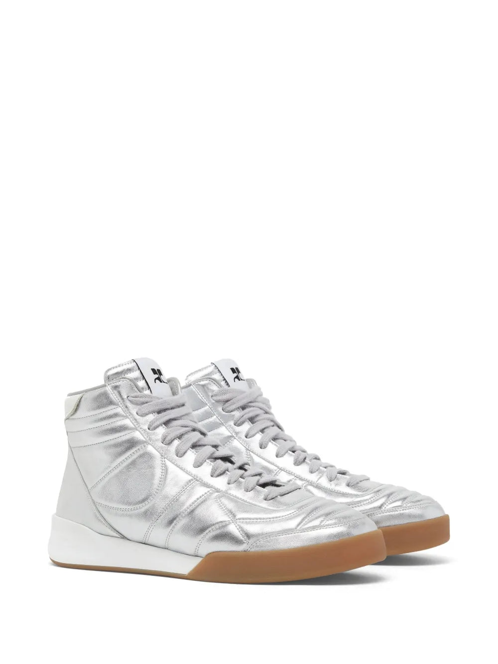 Courrèges Club 02 leather sneakers
