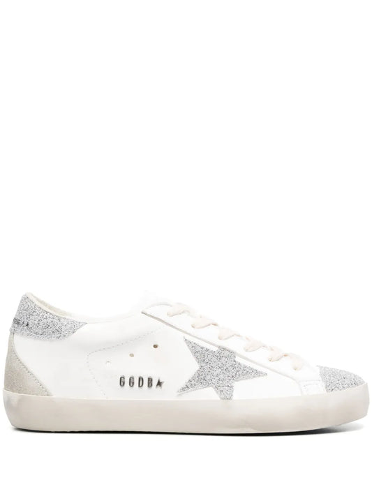 Golden Goose Super-Star glitter-embellished sneakers