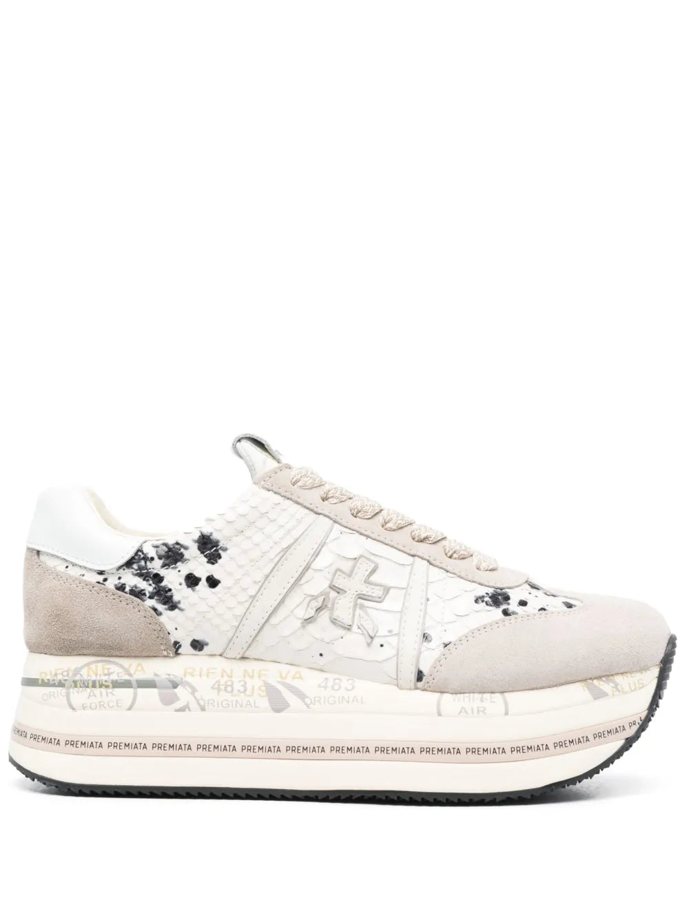 Premiata Beth leather sneakers 