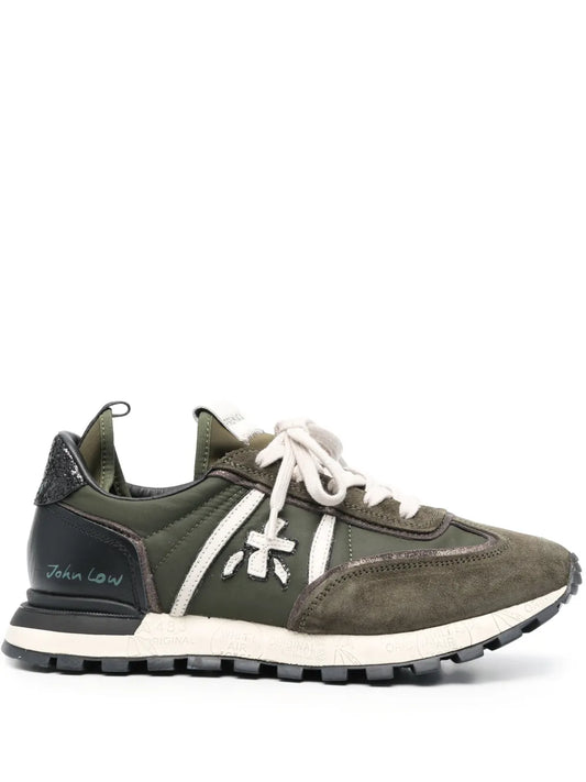 Premiata John Low logo-patch sneakers