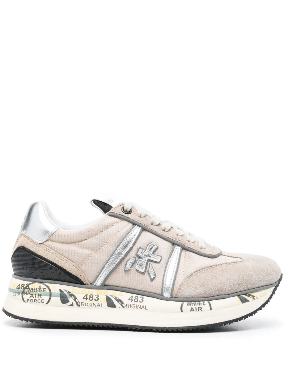 Premiata Conny leather sneakers