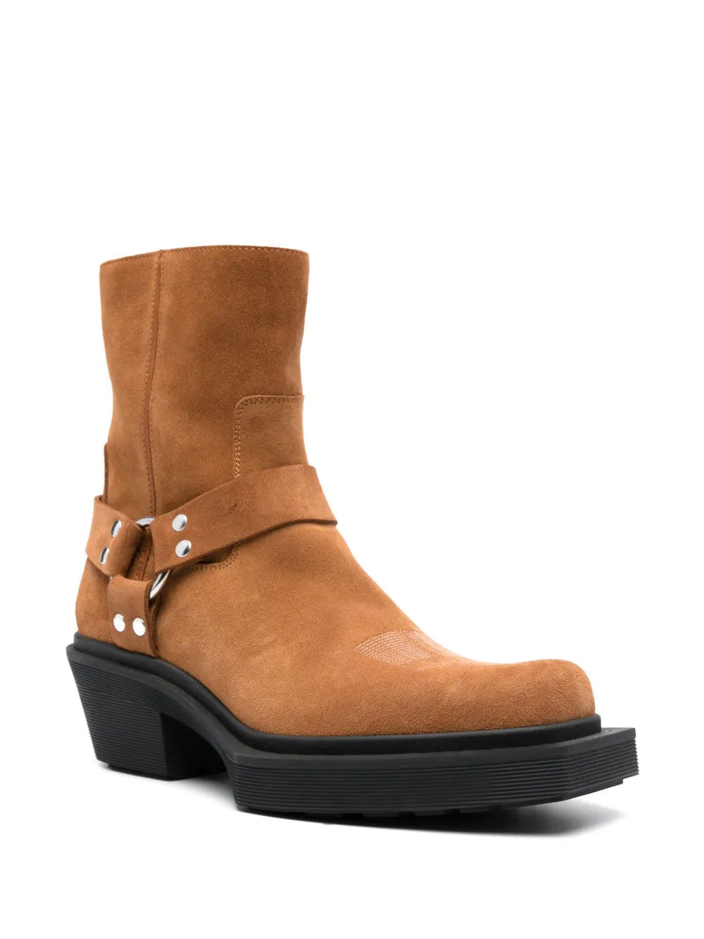 VTMNTS Harness 70mm suede ankle boots