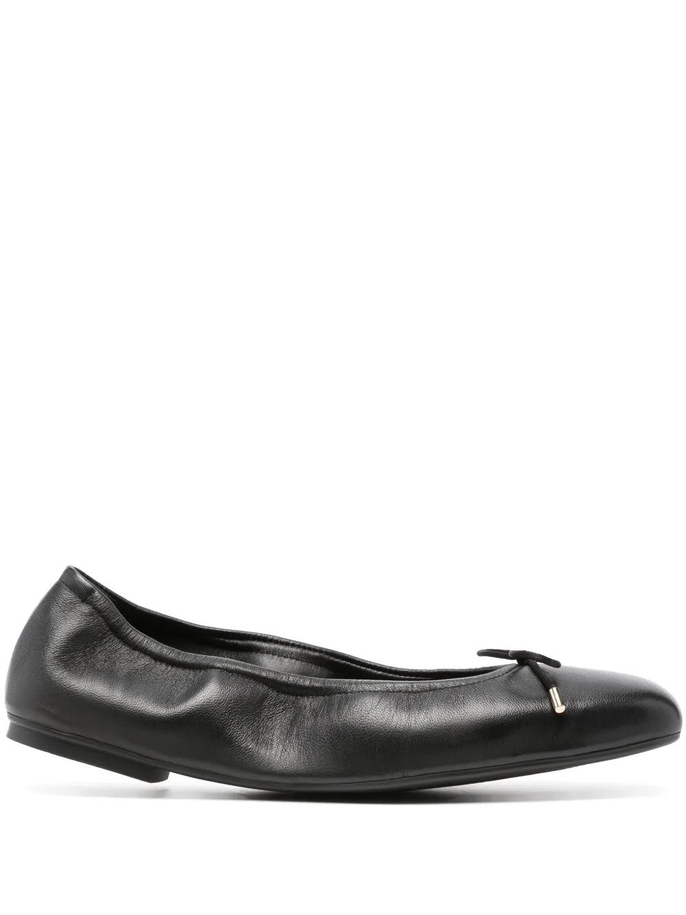 Stuart Weitzman Bardot leather ballerina shoes