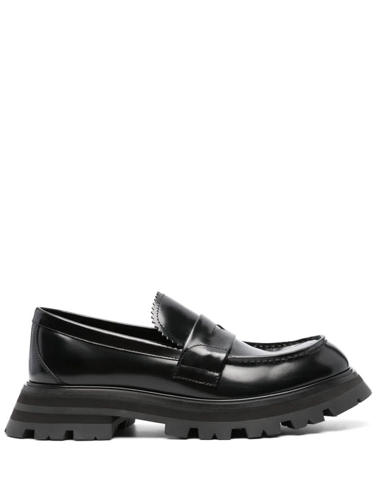 Alexander McQueen Wander leather loafers