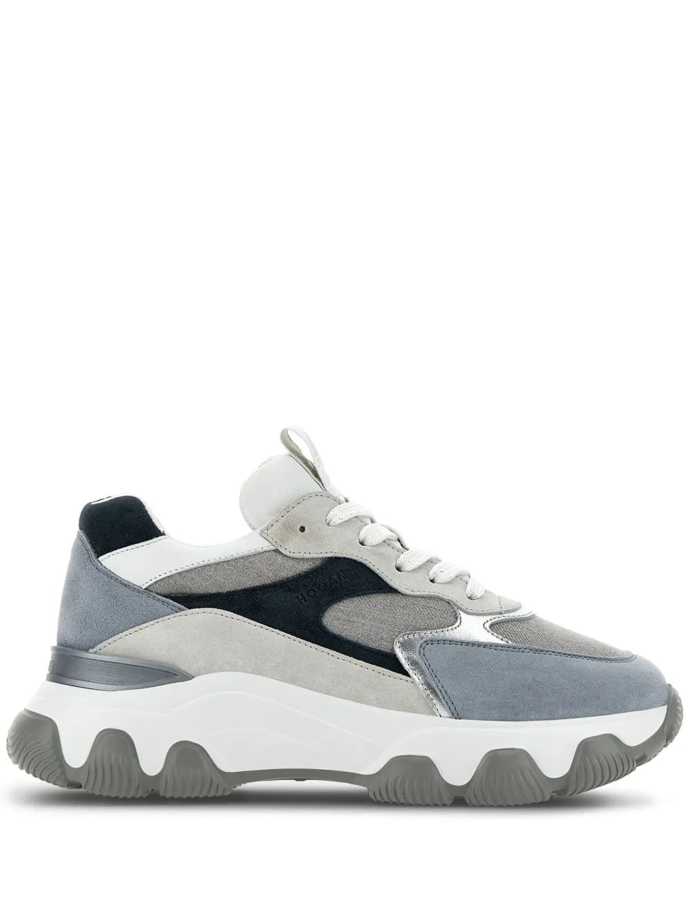 Hogan Hyperactive panelled suede sneakers