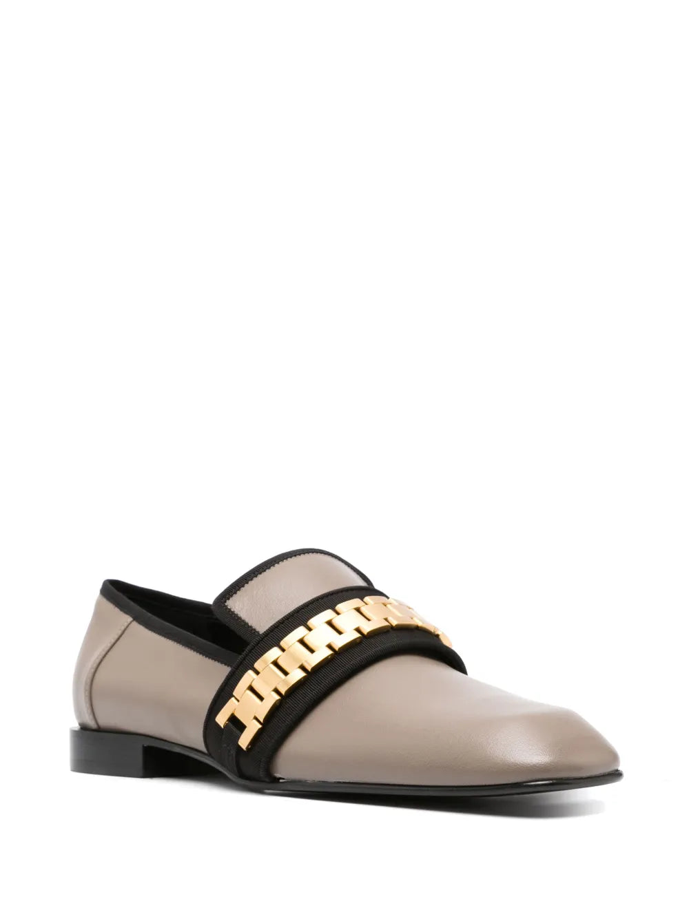 Victoria Beckham Mila chain leather loafers